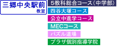 三郷中央駅前教室