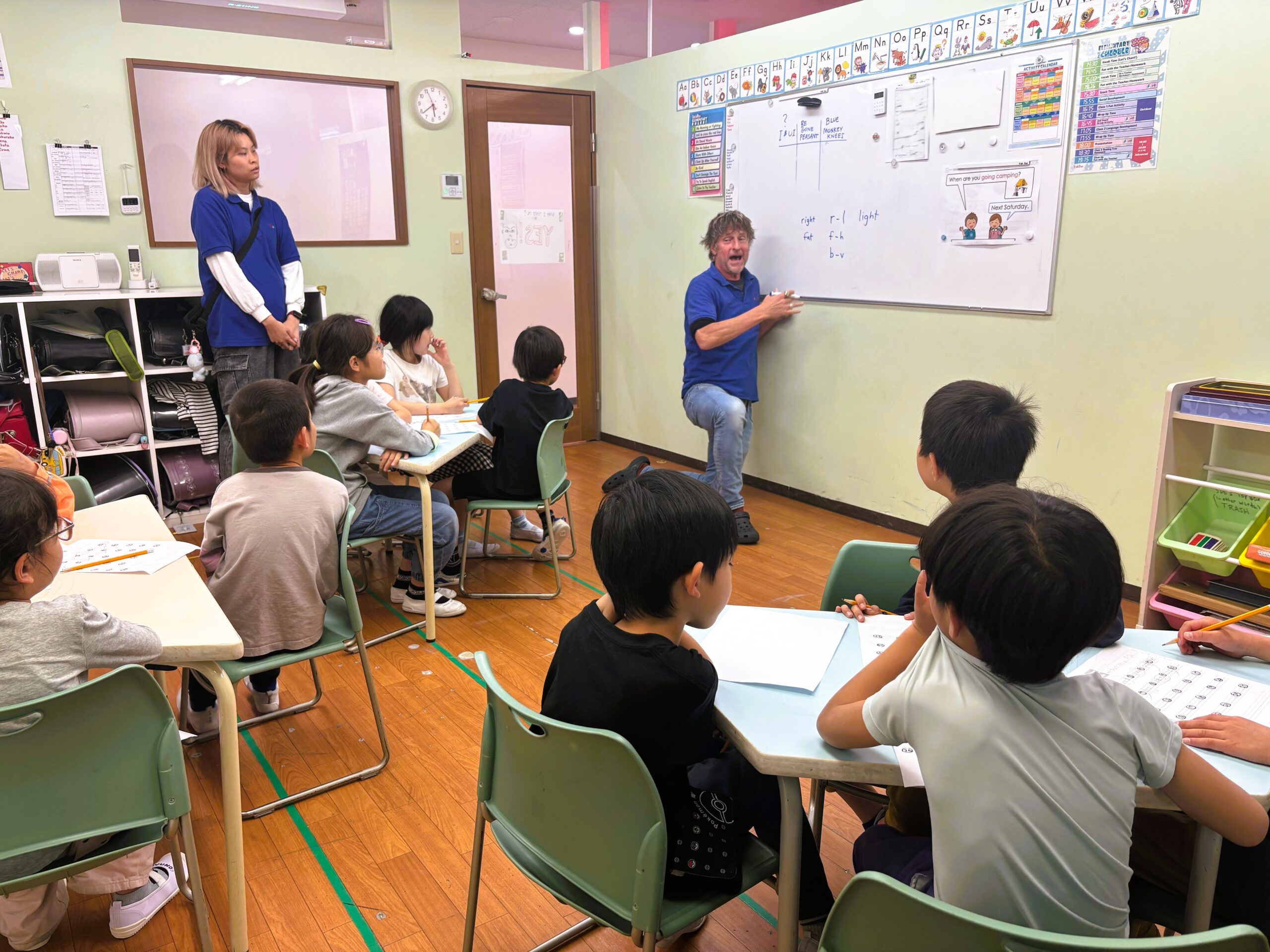Kids Duo 船橋教室の様子